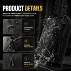 Gymist Magnetic Gym Bag With Bottle Holder