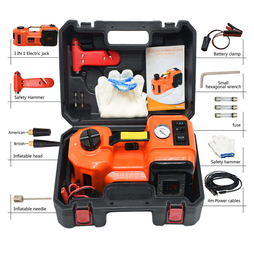 Heavy-Duty Outdoor Electric Car Jacks Kit