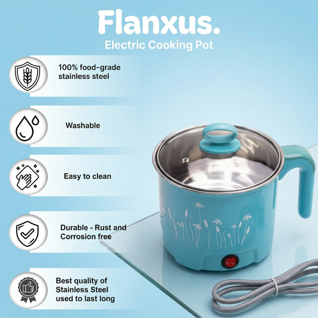 Flanxus Instant Cook Electric Cooker For All Perfect Food Makings