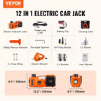 Heavy-Duty Outdoor Electric Car Jacks Kit