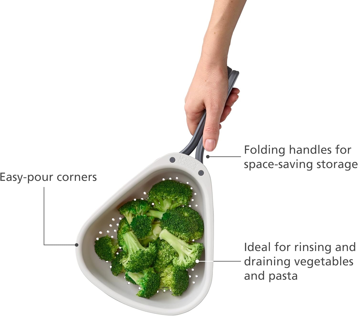 Multi-Function Kitchen Strainer Bowl with Handle