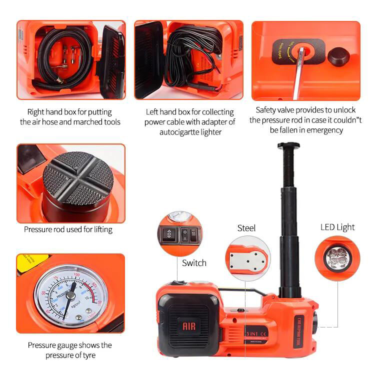 Heavy-Duty Outdoor Electric Car Jacks Kit