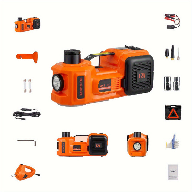 Heavy-Duty Outdoor Electric Car Jacks Kit