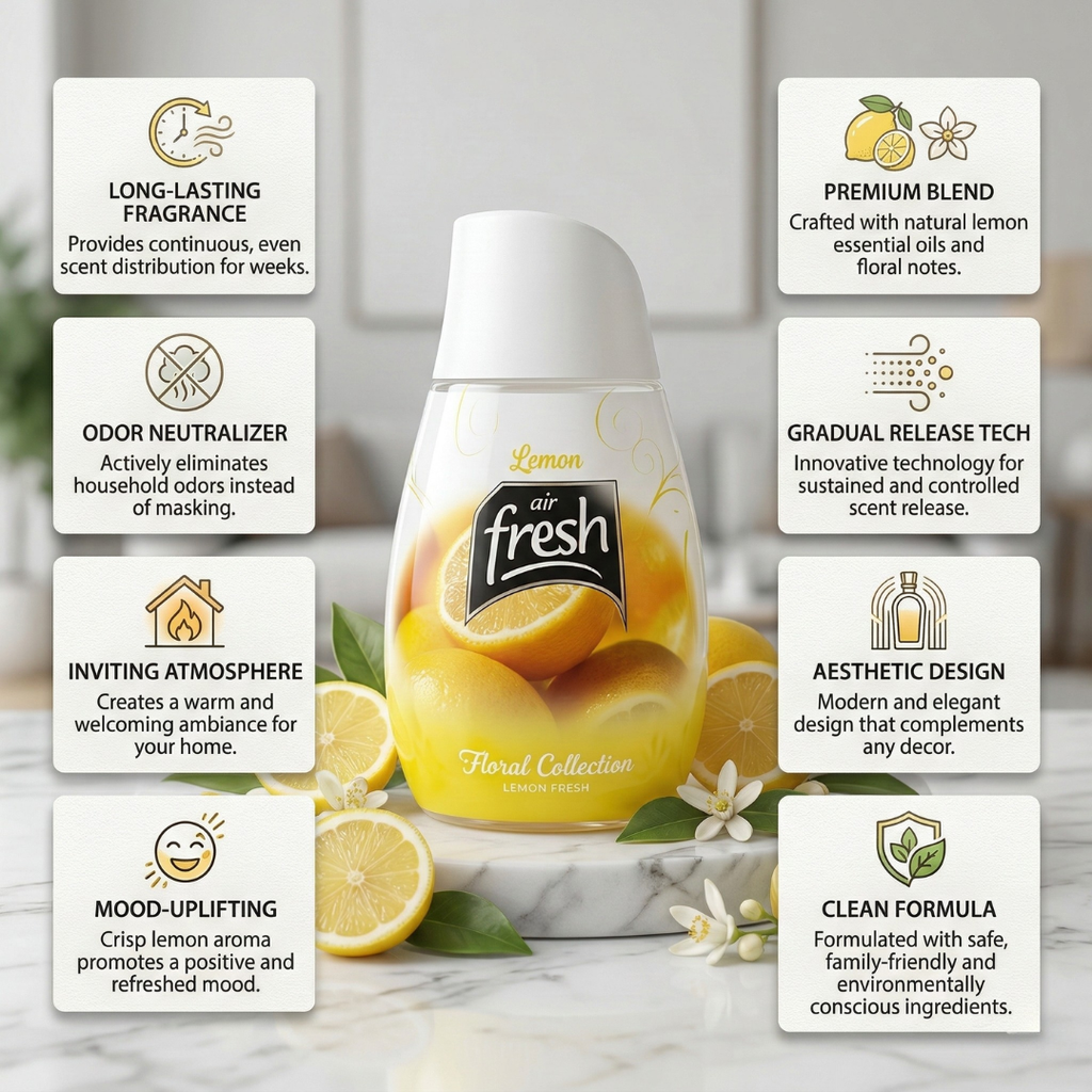 Lemonzie Air Freshener – Premium Citrus