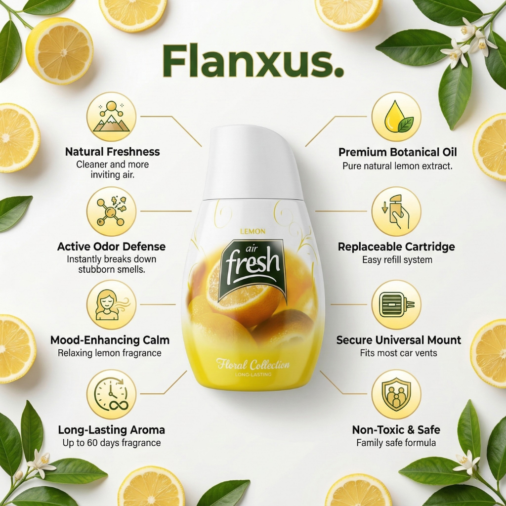 Lemonzie Air Freshener – Premium Citrus