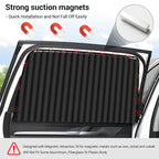 Flanxus Magnetic Car Curtains For All Car Windows