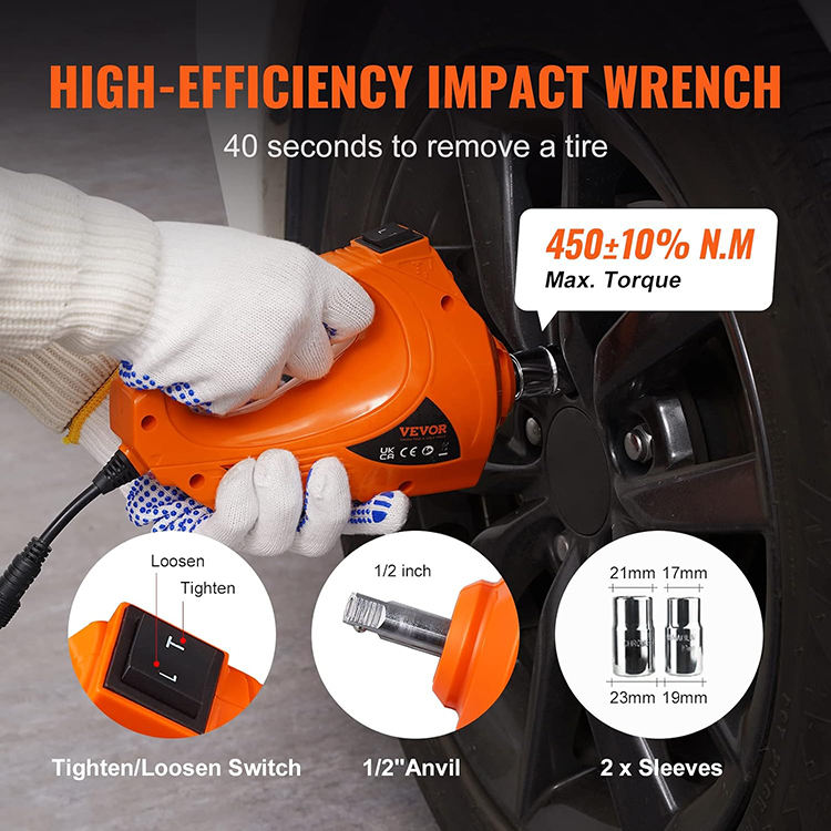 Heavy-Duty Outdoor Electric Car Jacks Kit