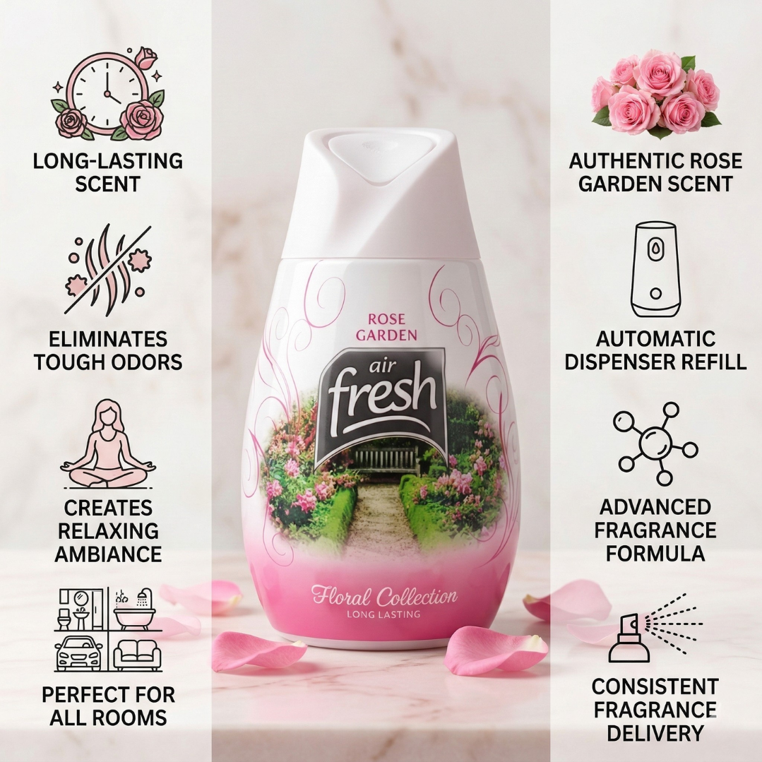 Flanxus Floral Rose Garden Air Freshener