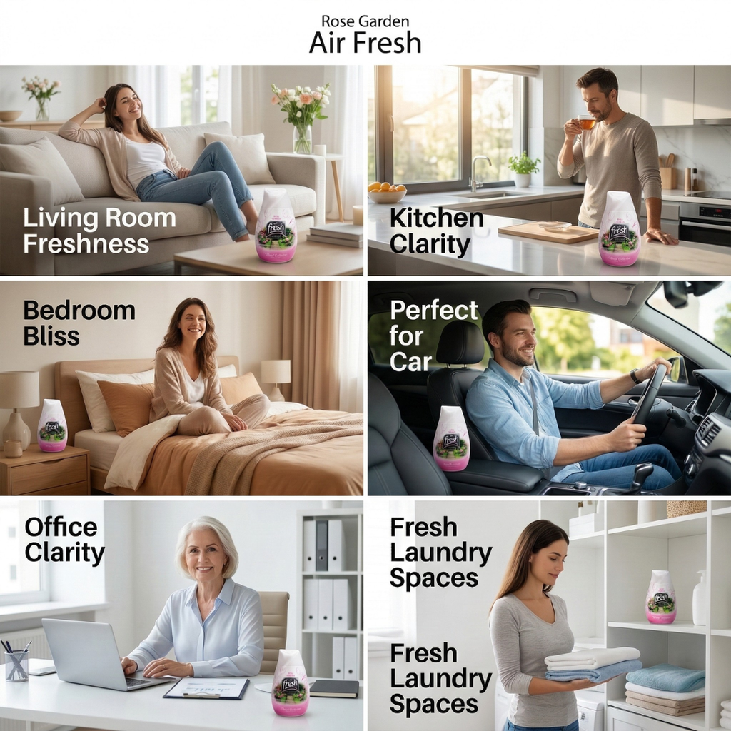 Flanxus Floral Rose Garden Air Freshener