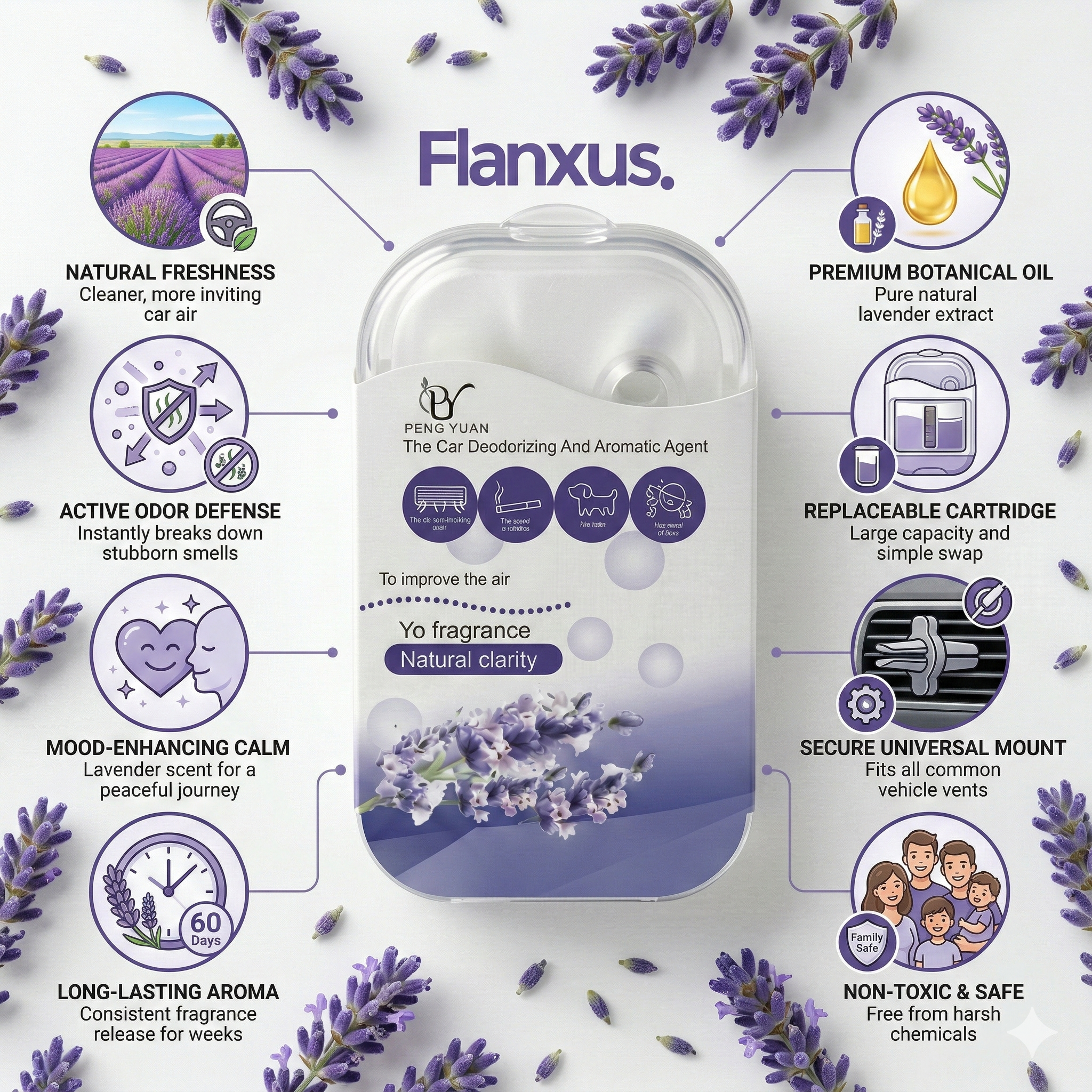 Crazy Lavender Air Freshener Bar