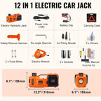 Heavy-Duty Outdoor Electric Car Jacks Kit