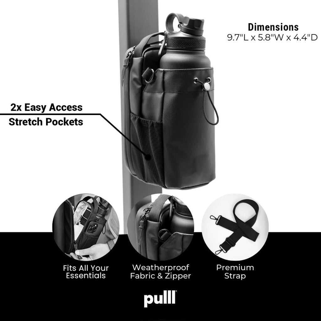 Gymist Magnetic Gym Bag With Bottle Holder