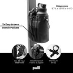Gymist Magnetic Gym Bag With Bottle Holder