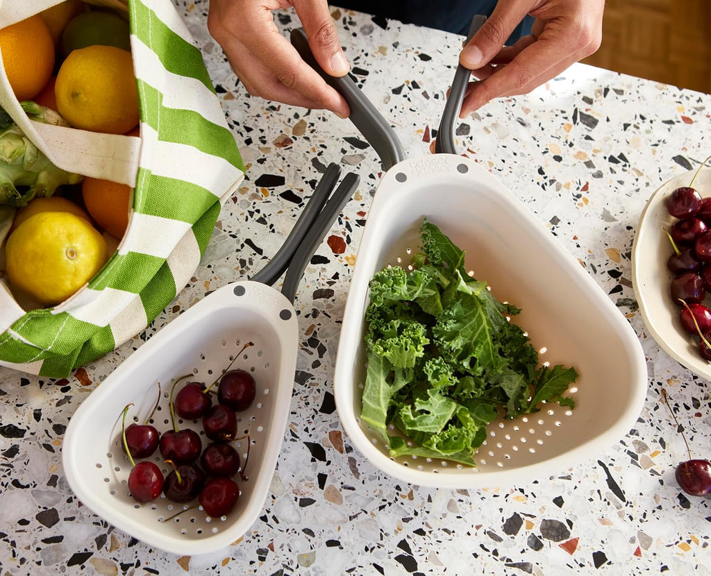 Multi-Function Kitchen Strainer Bowl with Handle