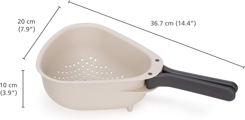 Multi-Function Kitchen Strainer Bowl with Handle