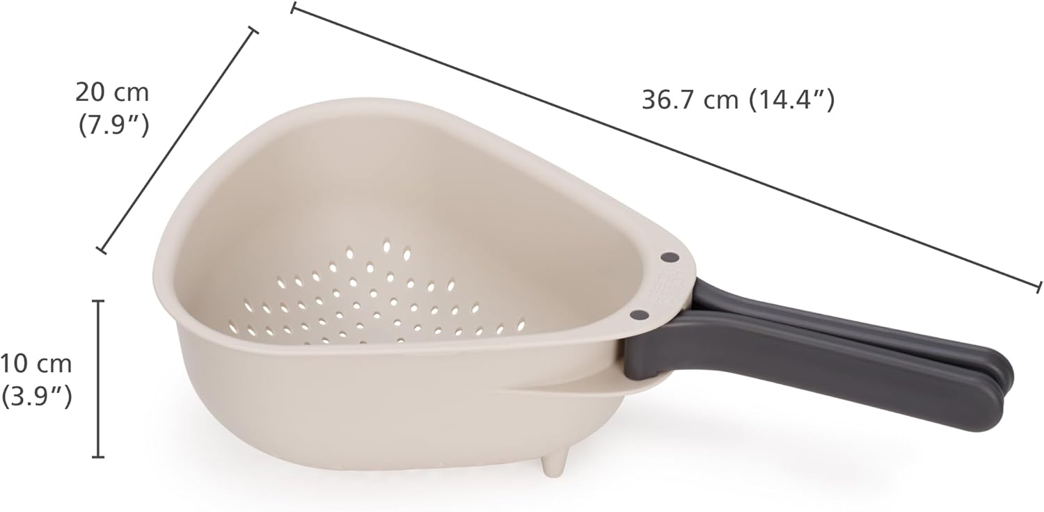 Multi-Function Kitchen Strainer Bowl with Handle